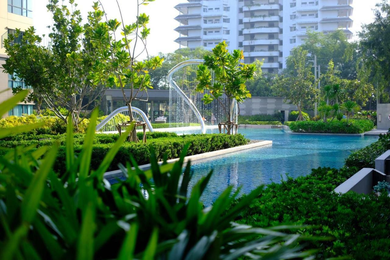 Rain Cha-Am Huahin Tropical Style Apartment Phetchaburi Bagian luar foto